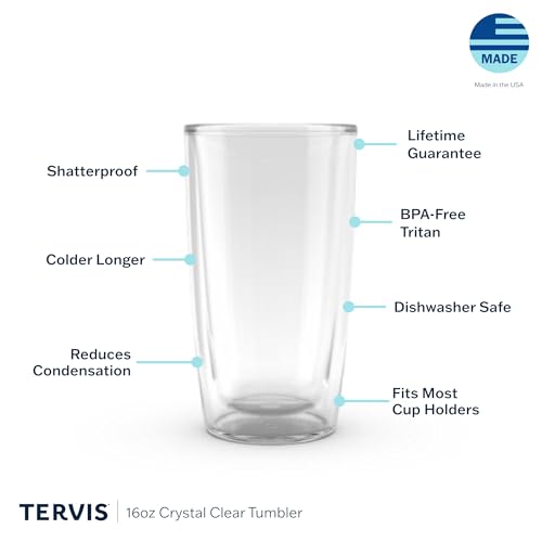 Green Blue Stripe Double Walled Insulated Tumbler 16oz M994