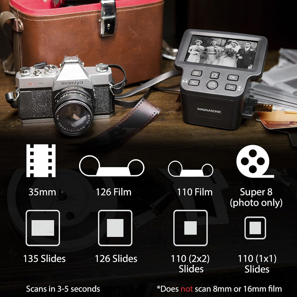 22MP Film Scanner with 5 Display & HDMI X6949