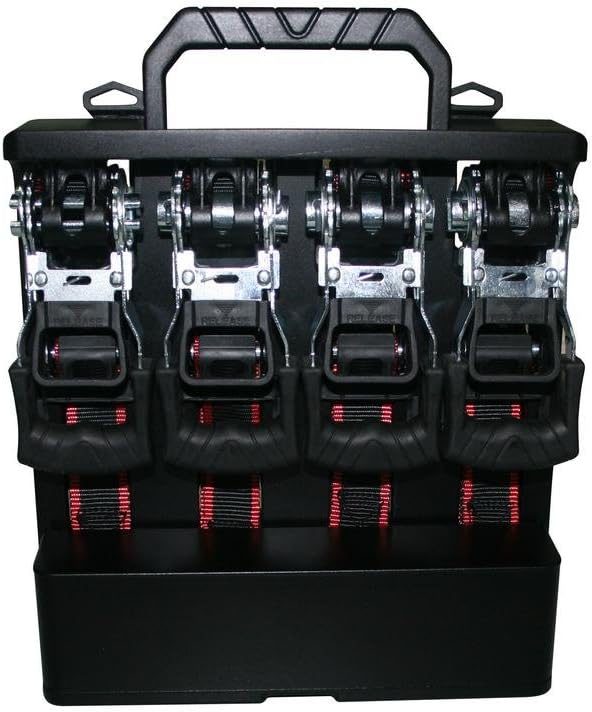 12 FT x 1 IN Ratchet Tie-Downs 4 Pack T60477