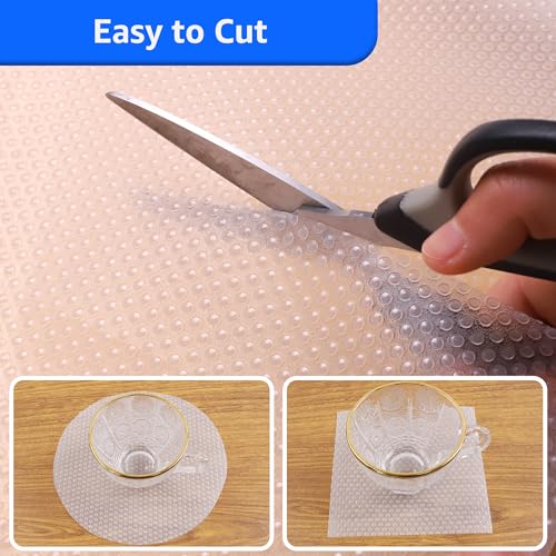 Clear Shelf Liners, 11 Inch Wide, Non-Adhesive Waterproof Drawer Liner, 11×120 Inch W765159