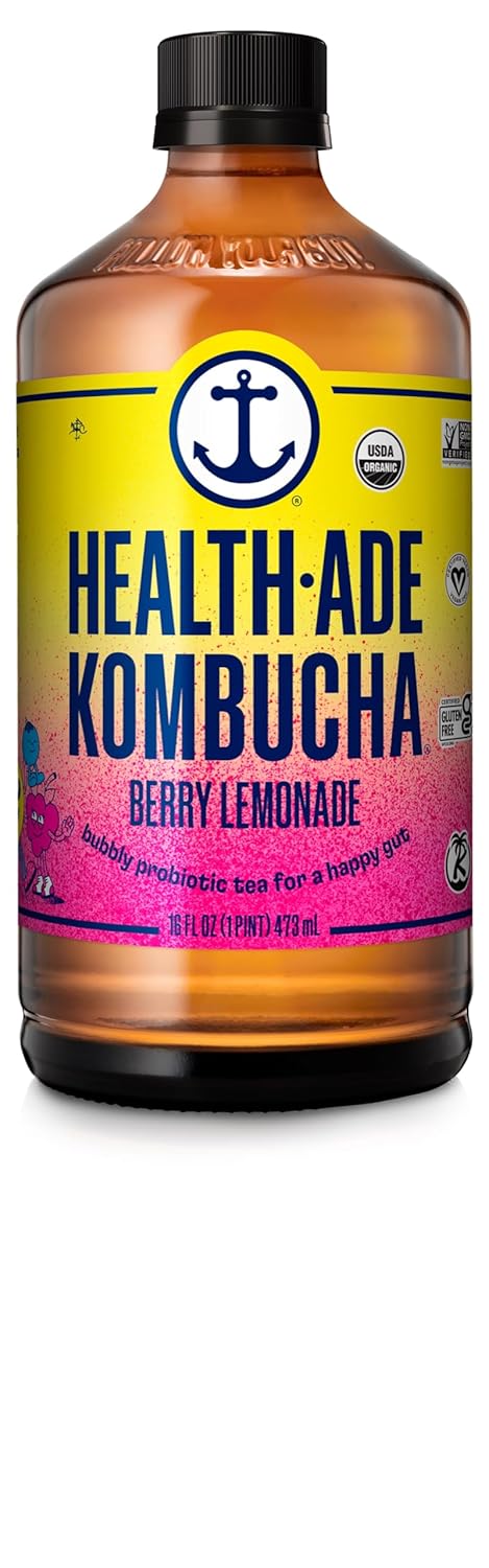 Organic Berry Lemonade Kombucha, 16 OZ M408436