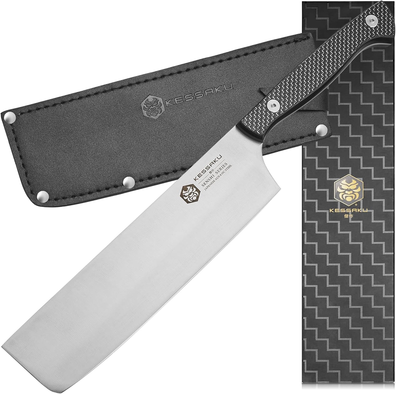 8-Inch Nakiri Vegetable Cleaver Knife A4504