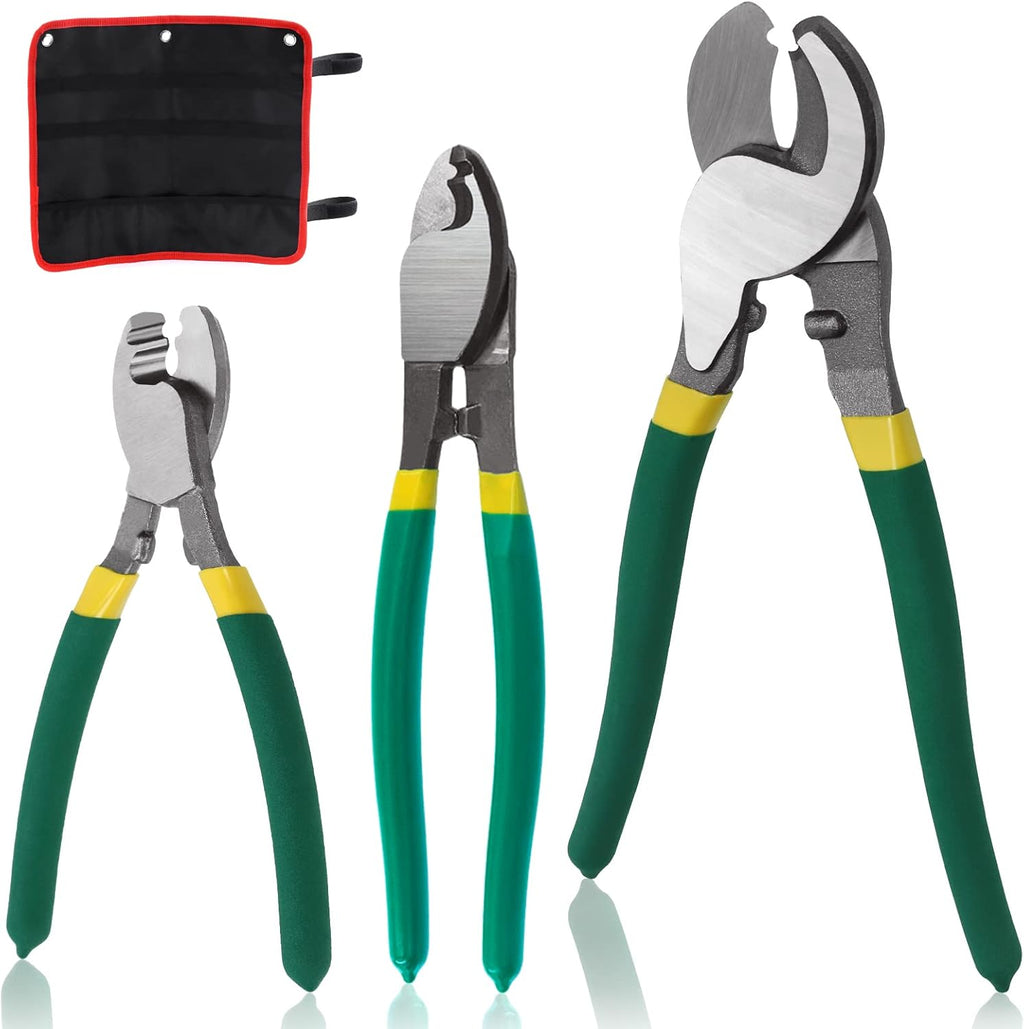 4Pcs 6 8 10 Inch Stainless Steel Cable Cutters with Storage Pouch T120