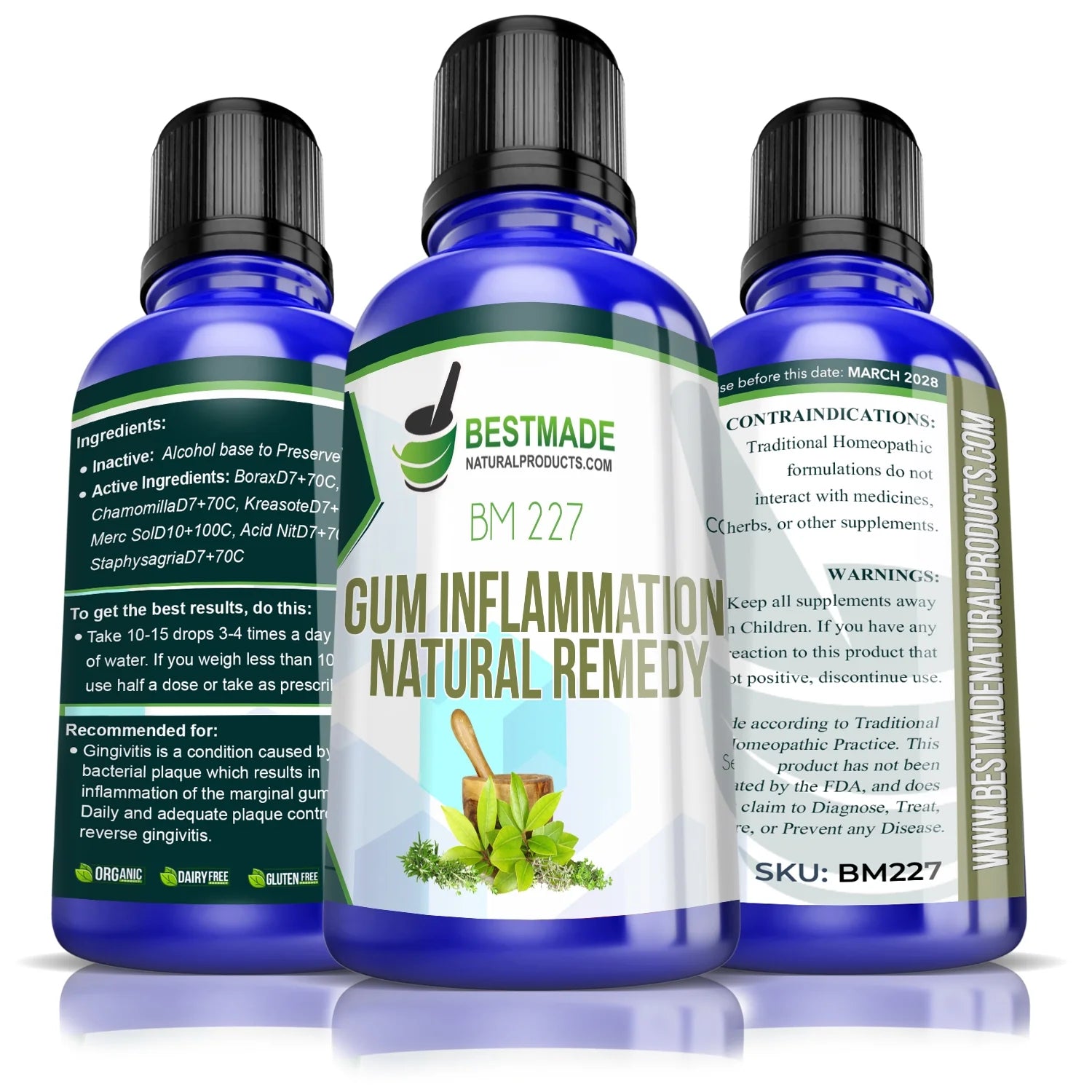 Gum Inflammation Natural Remedy O6859
