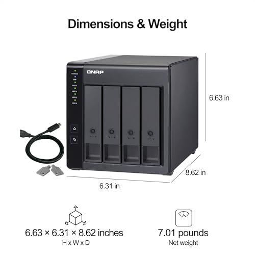 4 Bay USB Type-C Direct Attached Storage with hardware RAID O702986