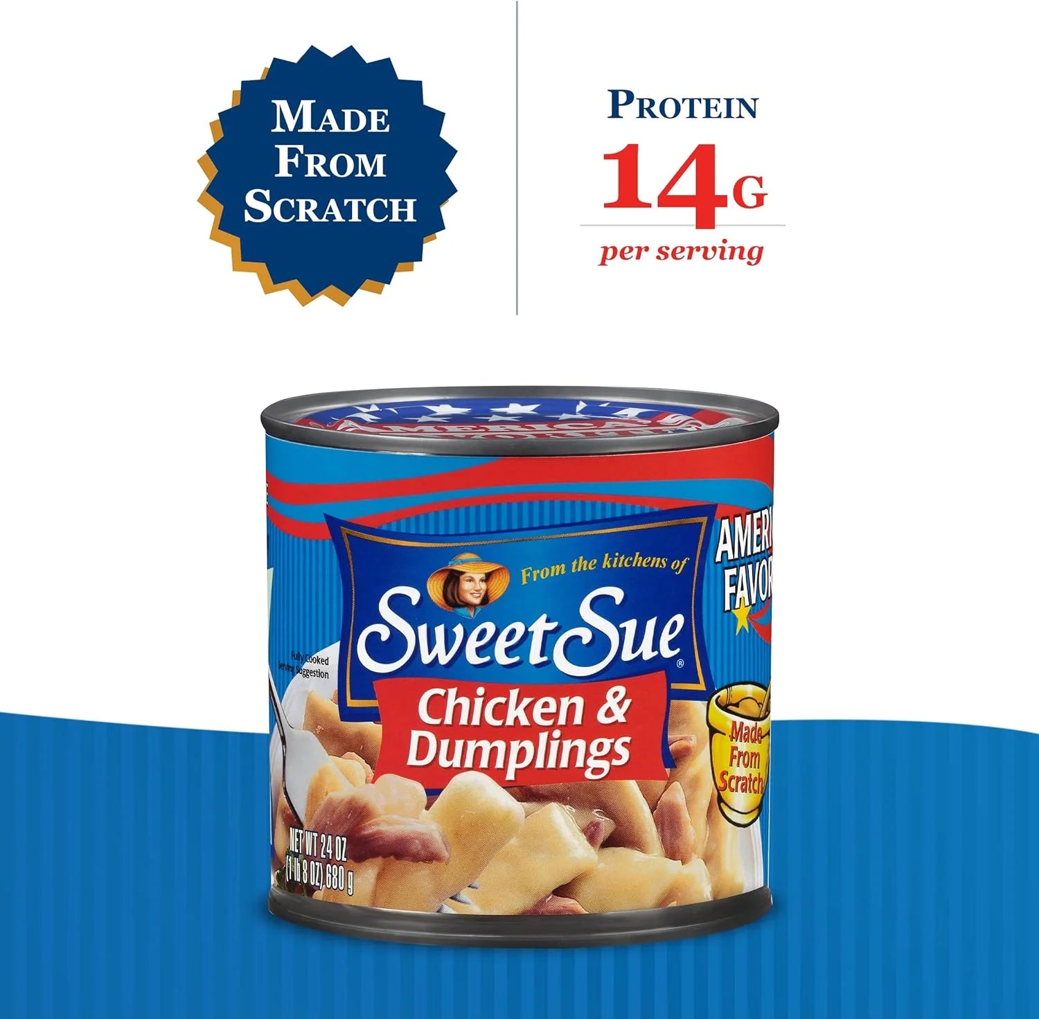 24oz Can Chicken & Dumplings (Pack of 12) E122