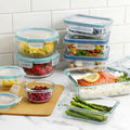 18-Piece Glass Food Storage Set A15877