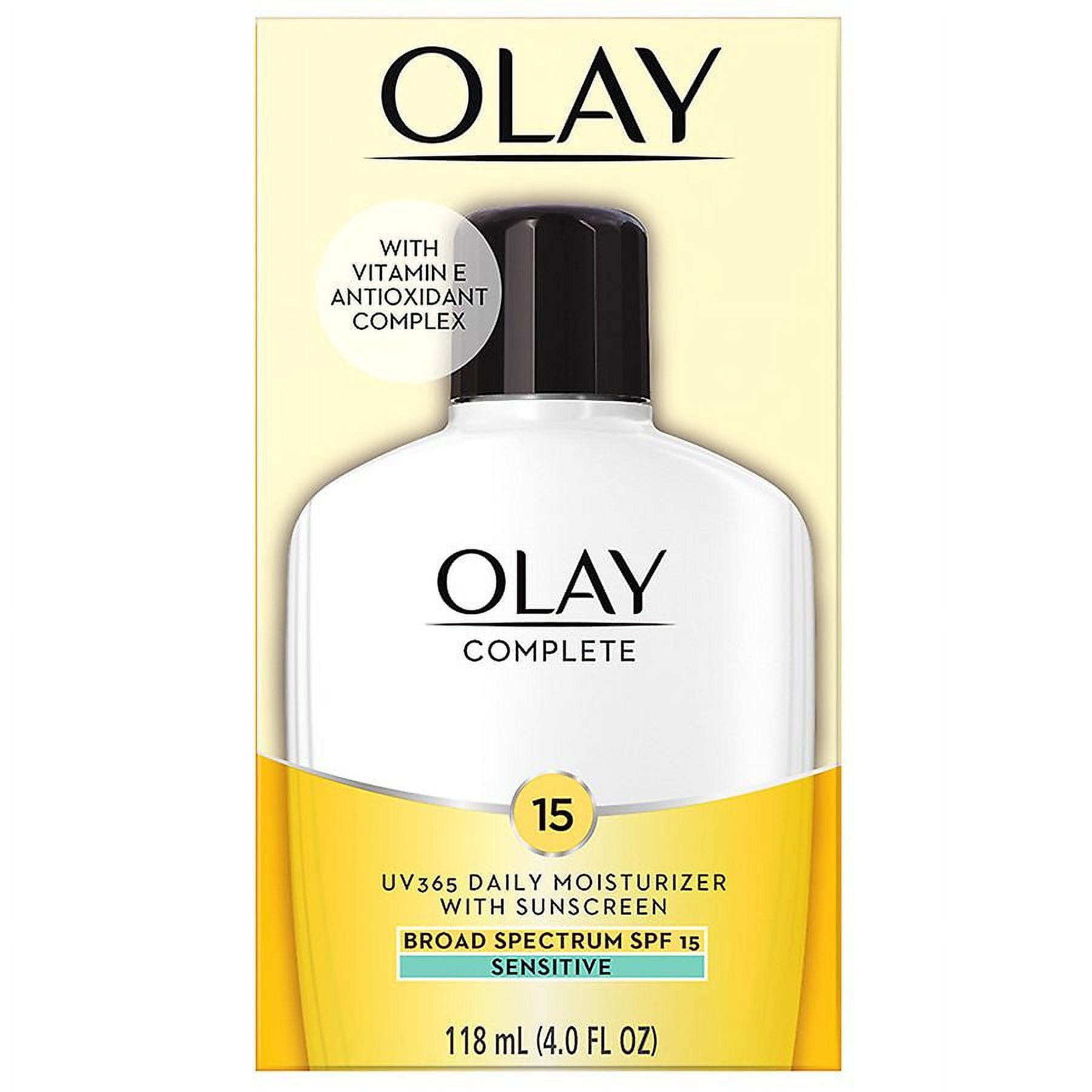 4.0 fl oz Pack of 2 Fragrance-Free Daily Moisturizer with Sunscreen SPF 15 Z549