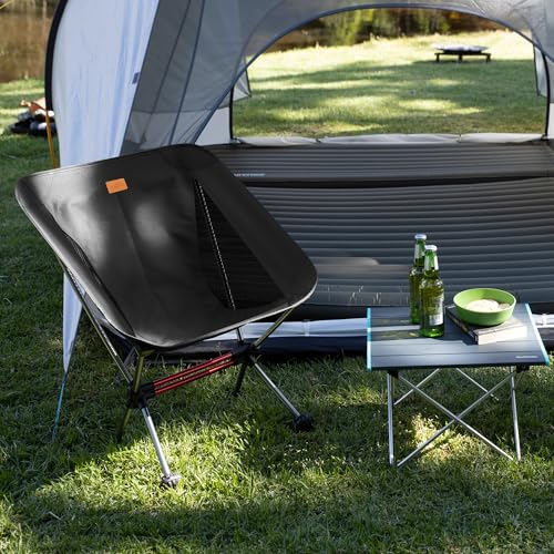 Ultralight Camping Chair with Anti-Sinking Feet D573