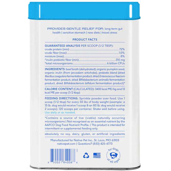 Probiotic Powder Supplement for Dogs Z78302