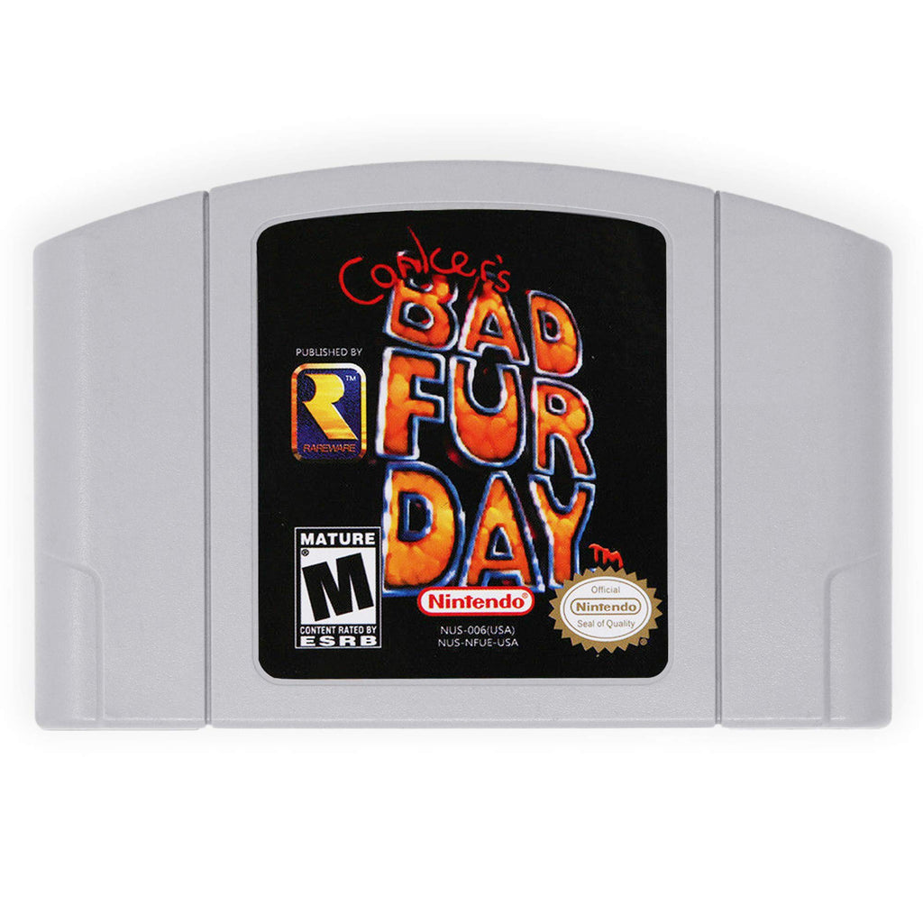 Conkers Bad Fur Day N64 Game Cartridge U34207