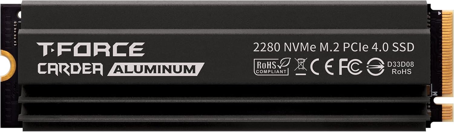 1TB NVMe PCIe Gen4 M.2 2280 SSD Pack of 2 I4475