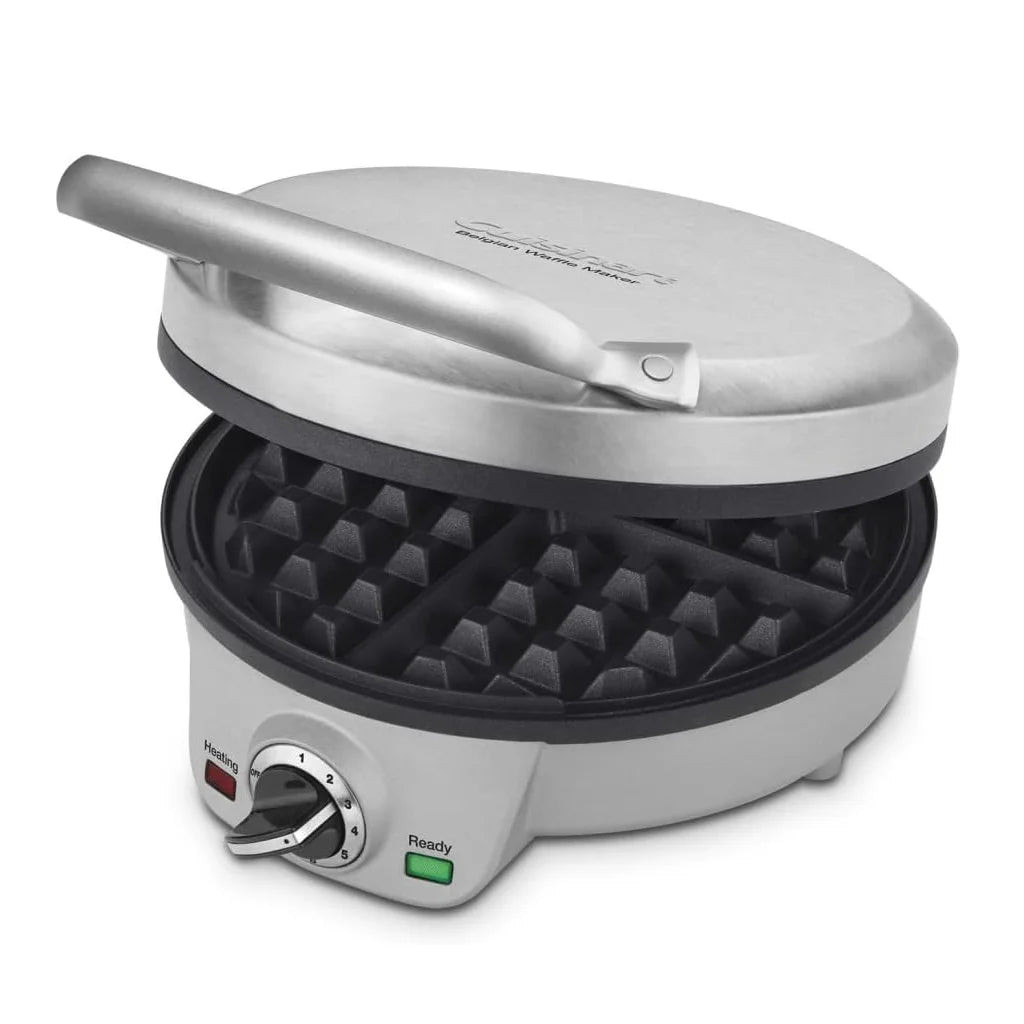 4-Slice Round Belgian Waffle Maker N46212