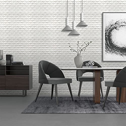 White Foam Brick Wallpaper 11PCS X74471