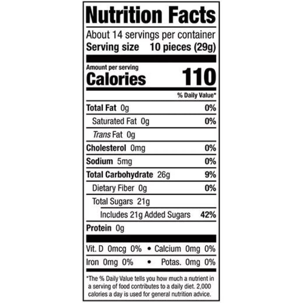 Black Licorice Jellybeans 14.5 oz 4 Pack W61628