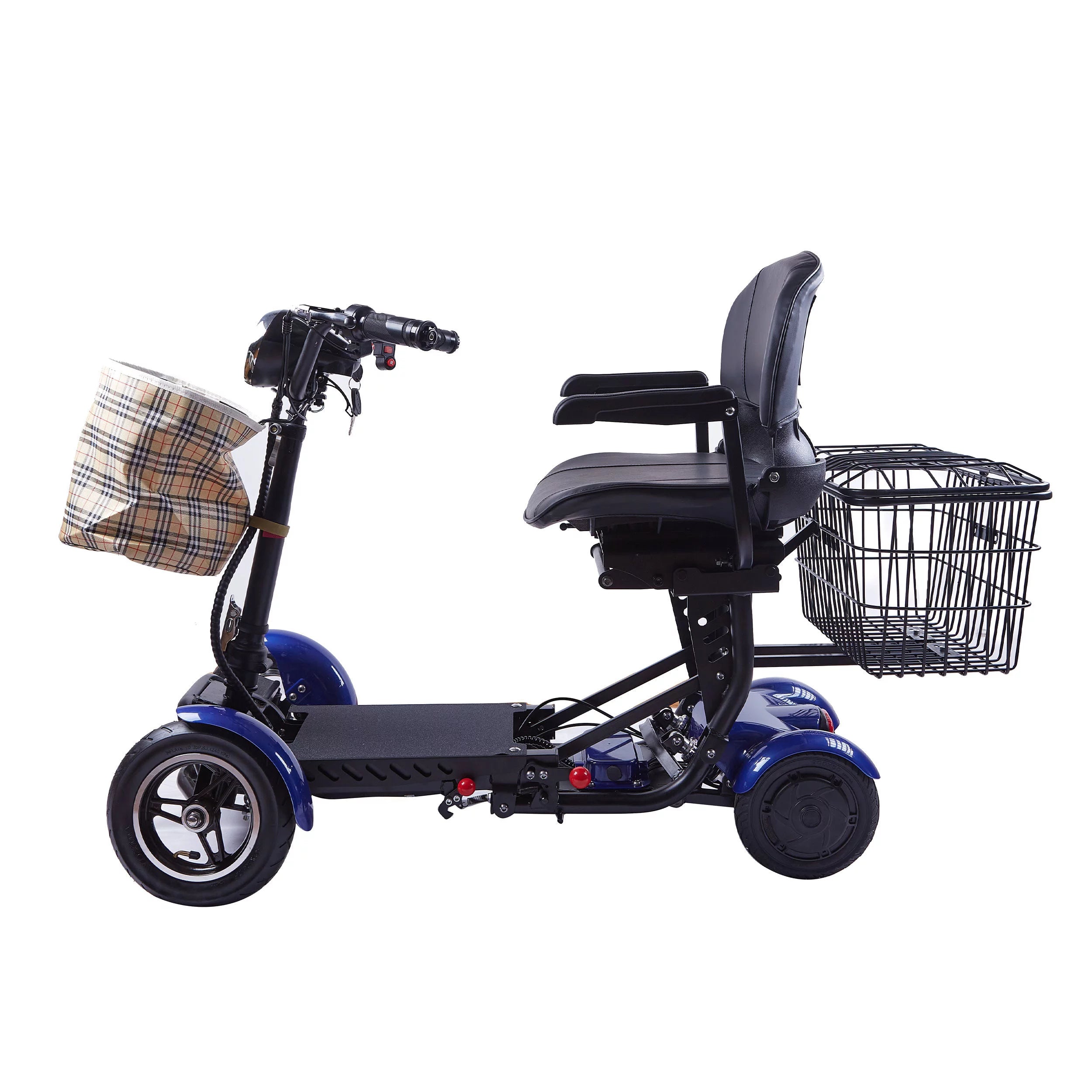 Blue Foldable Mobility Scooters H433838
