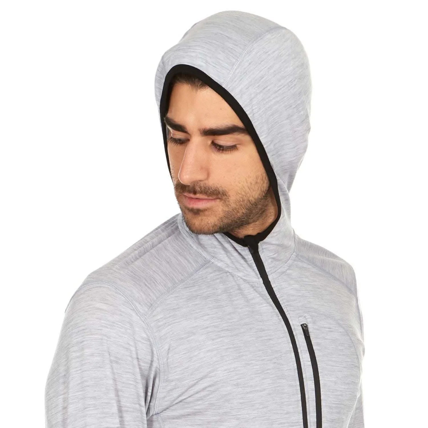 Wool 1/4 Zip Merino Sun Hoodie W69608