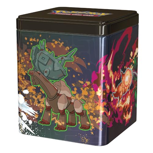 Pokemon TCG Stacking Tin - 3 Packs, Stickers C97861