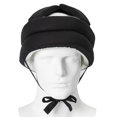 Soft Head Protection Bonnet with Chin Strap L3485
