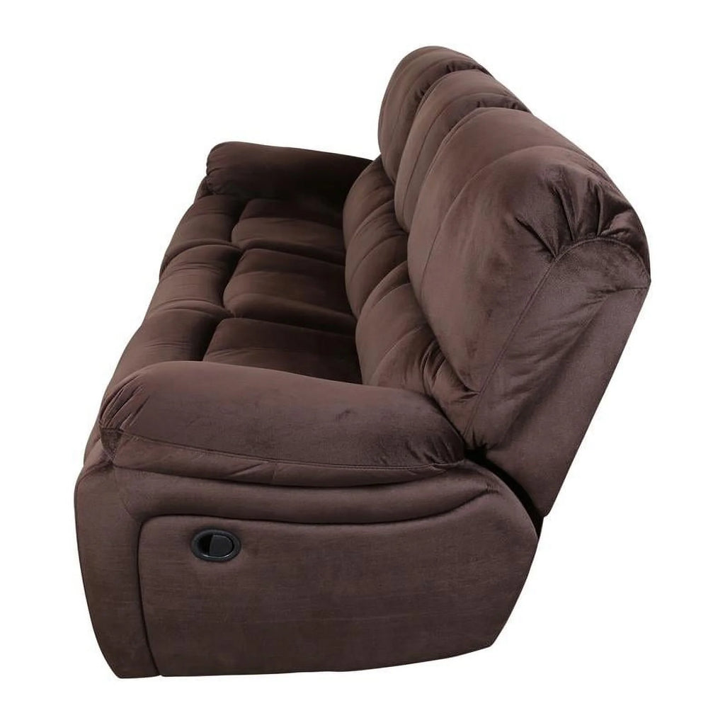Chocolate Reclining Sofa P1919
