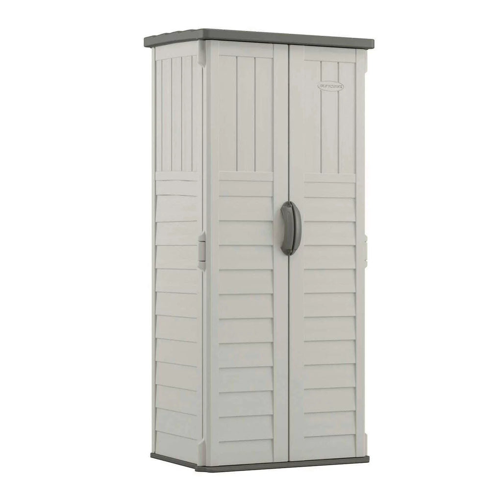 Resin Vertical Storage Shed, 22 Cubic feet R7480