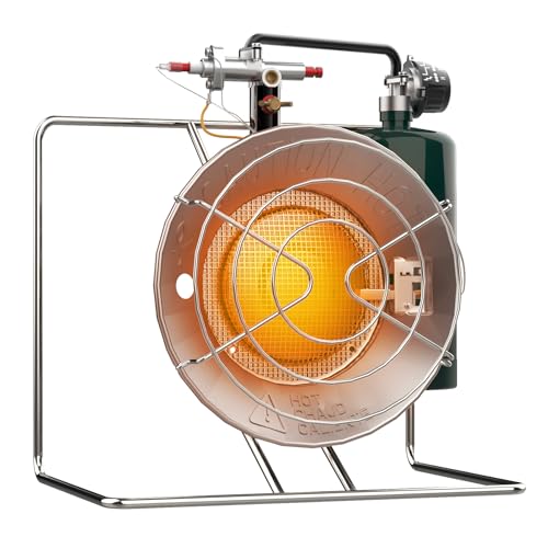 Portable Propane Heater, 15,000 BTU Outdoor Gas Heater with Framed Handle J2935