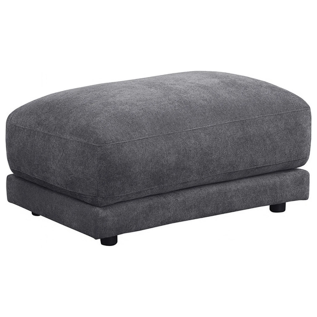 5-Piece Upholstered Fabric Modular Sofa in Dark Gray M164069
