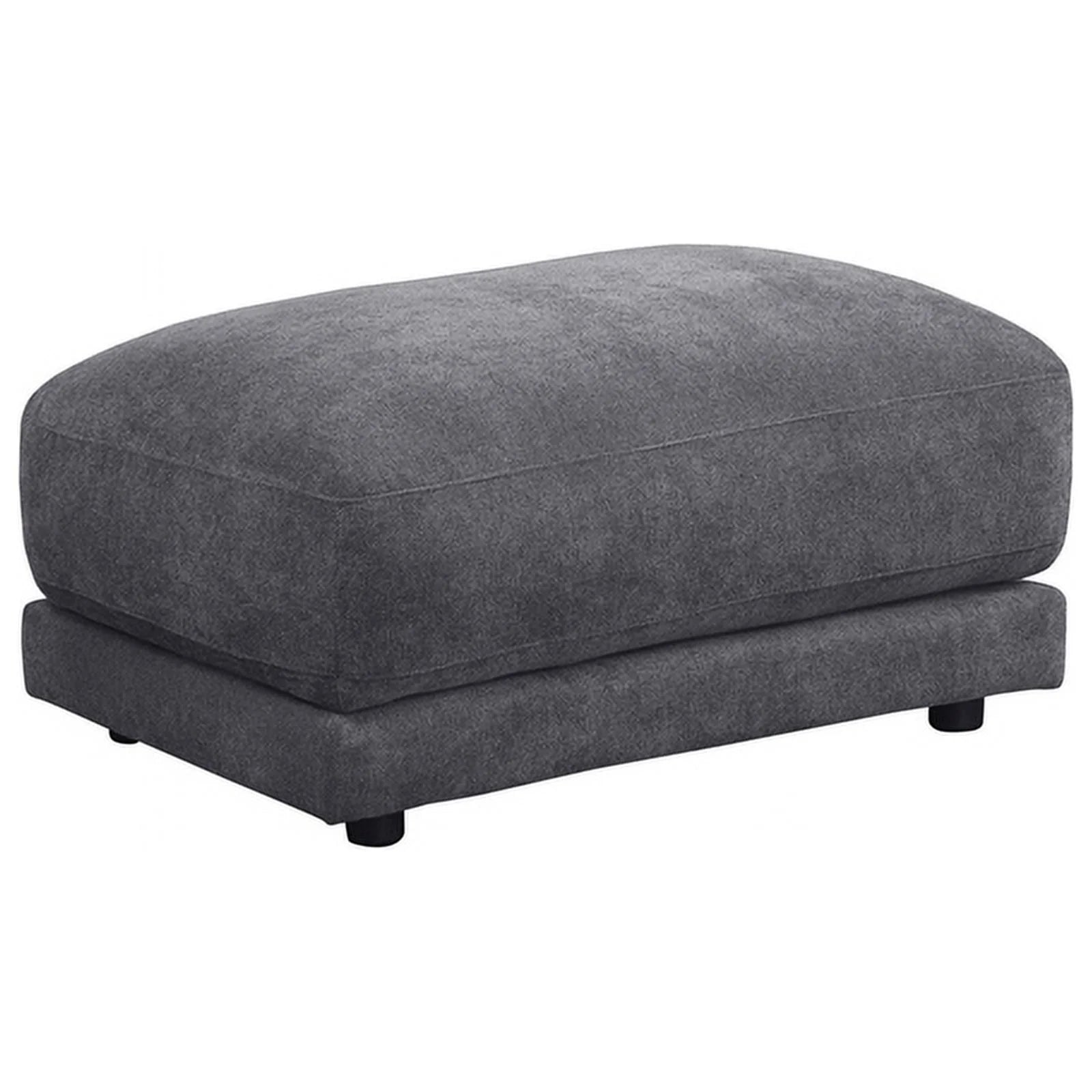 5-Piece Upholstered Fabric Modular Sofa in Dark Gray M164069
