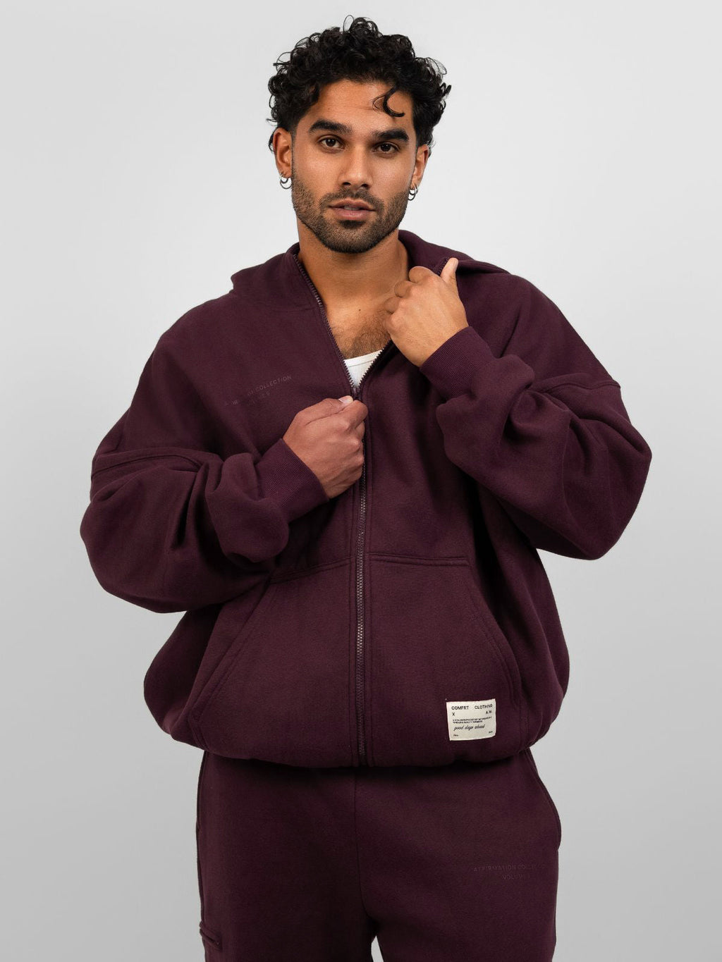 Affirmation Zip Hoodie – Mega