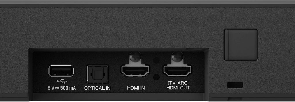 Black 3.1ch Sound Bar with Subwoofer V7523
