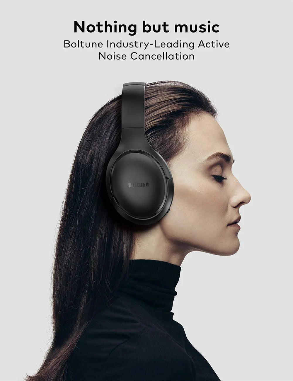 Bluetooth Wireless Active Noise Cancelling Headphones V3826