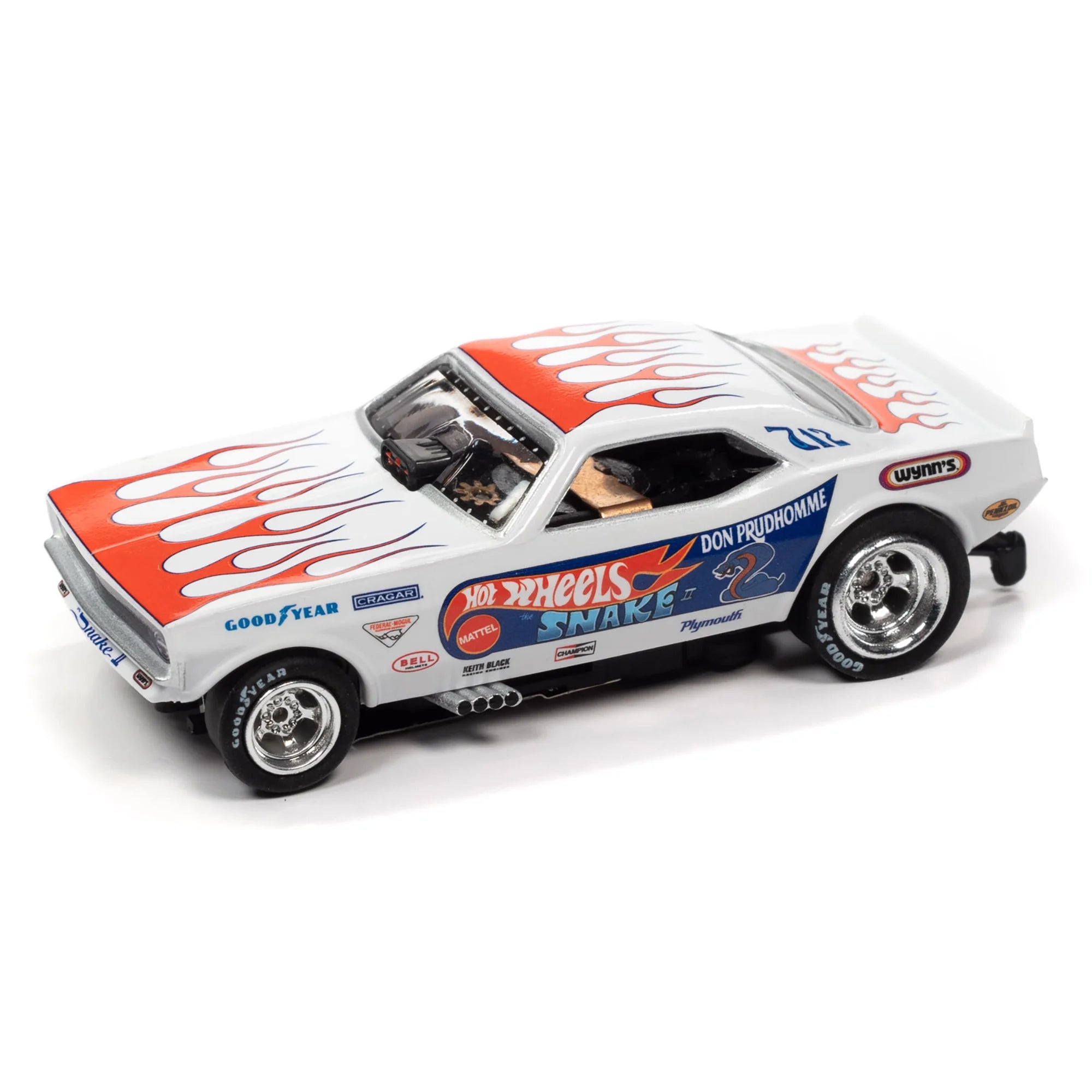 13' Dragstrip Slot Car Set with 2 Variable Speed Cars K782121