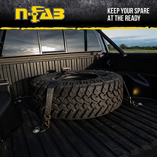 Gloss Black Truck Bed Tire Carrier Q105585