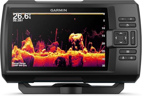 7-inch Color Fishfinder and Sonar Transducer F195