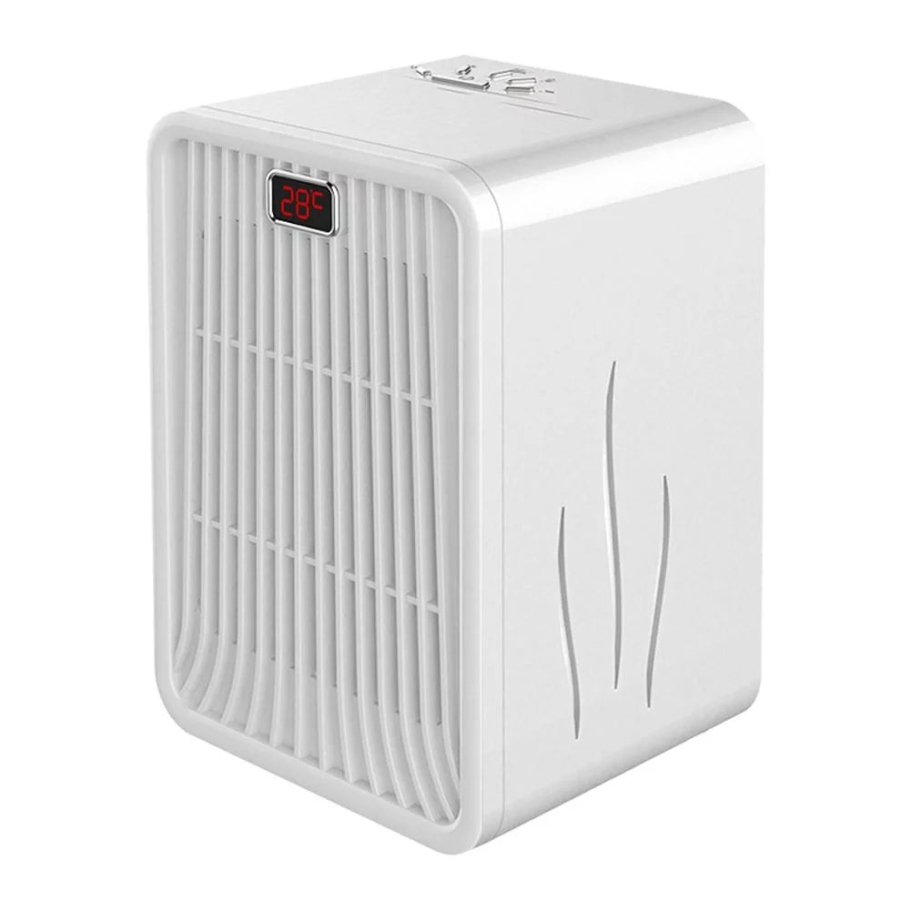 Mini Desktop Heater with LED Night Light D474