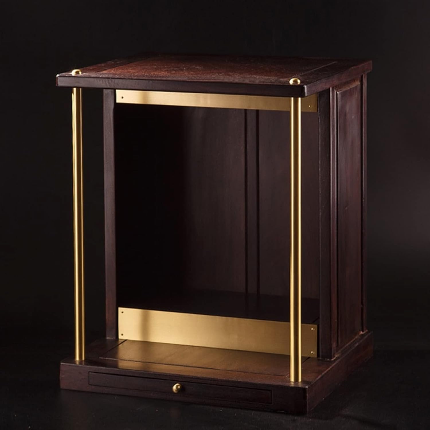 Rosewood Solid Wood Hanging Wall Shelf K46944
