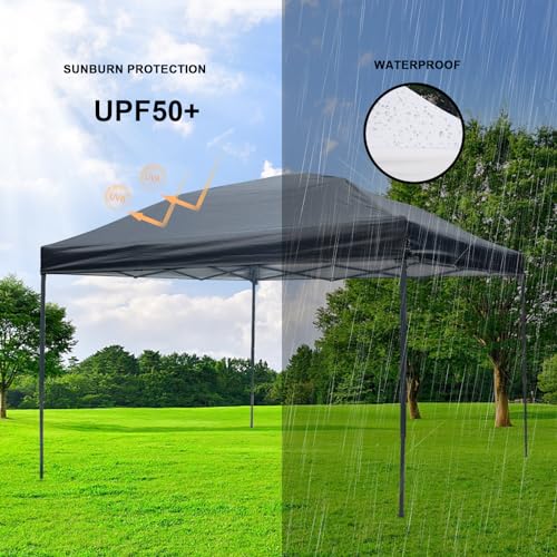 White Waterproof Canopy Replacement Top with Ropes S51554