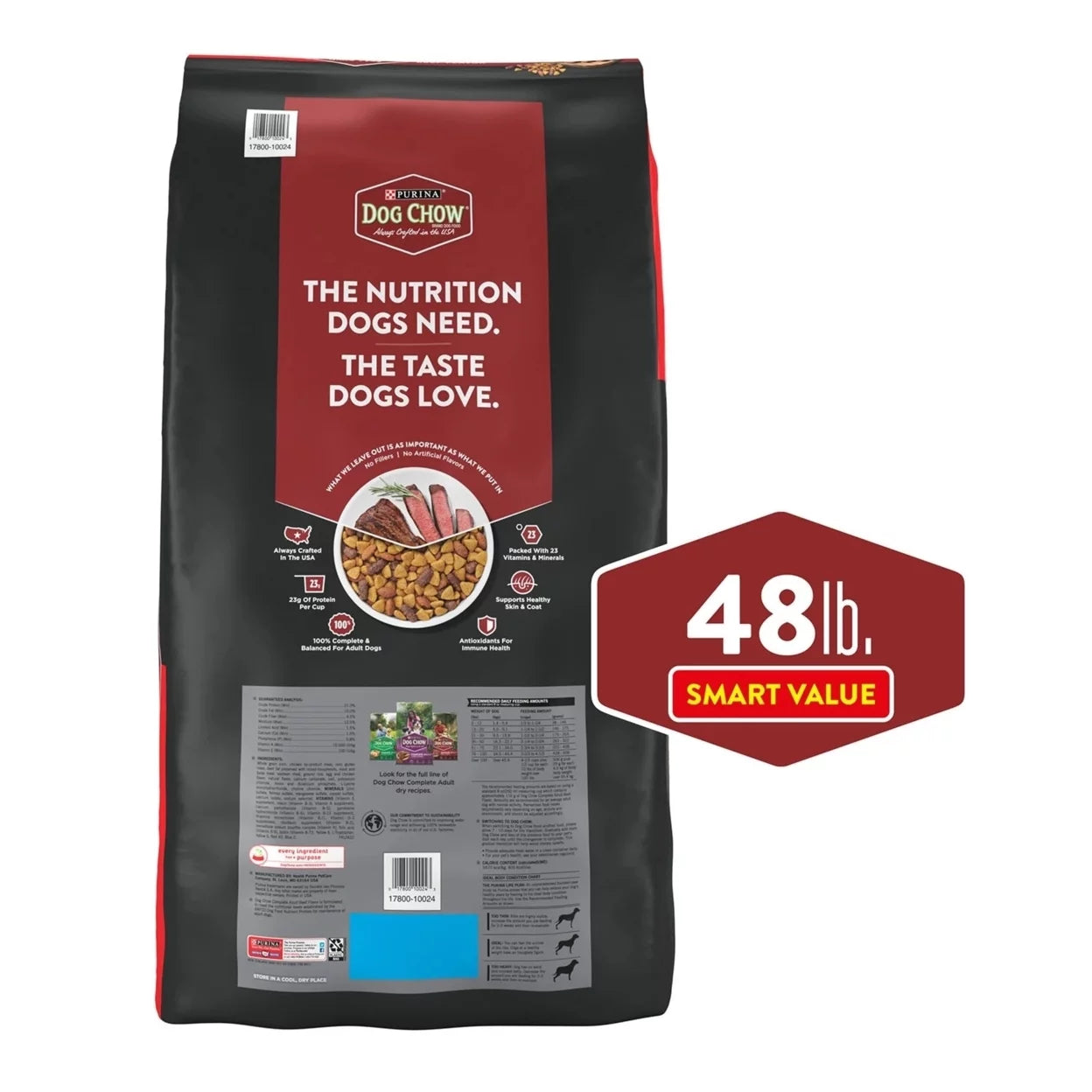 Beef Flavor Dry Dog Food (48 Pounds) X544