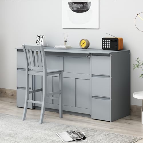 Full Size Murphy Bed with Storage and Drawers Z5361