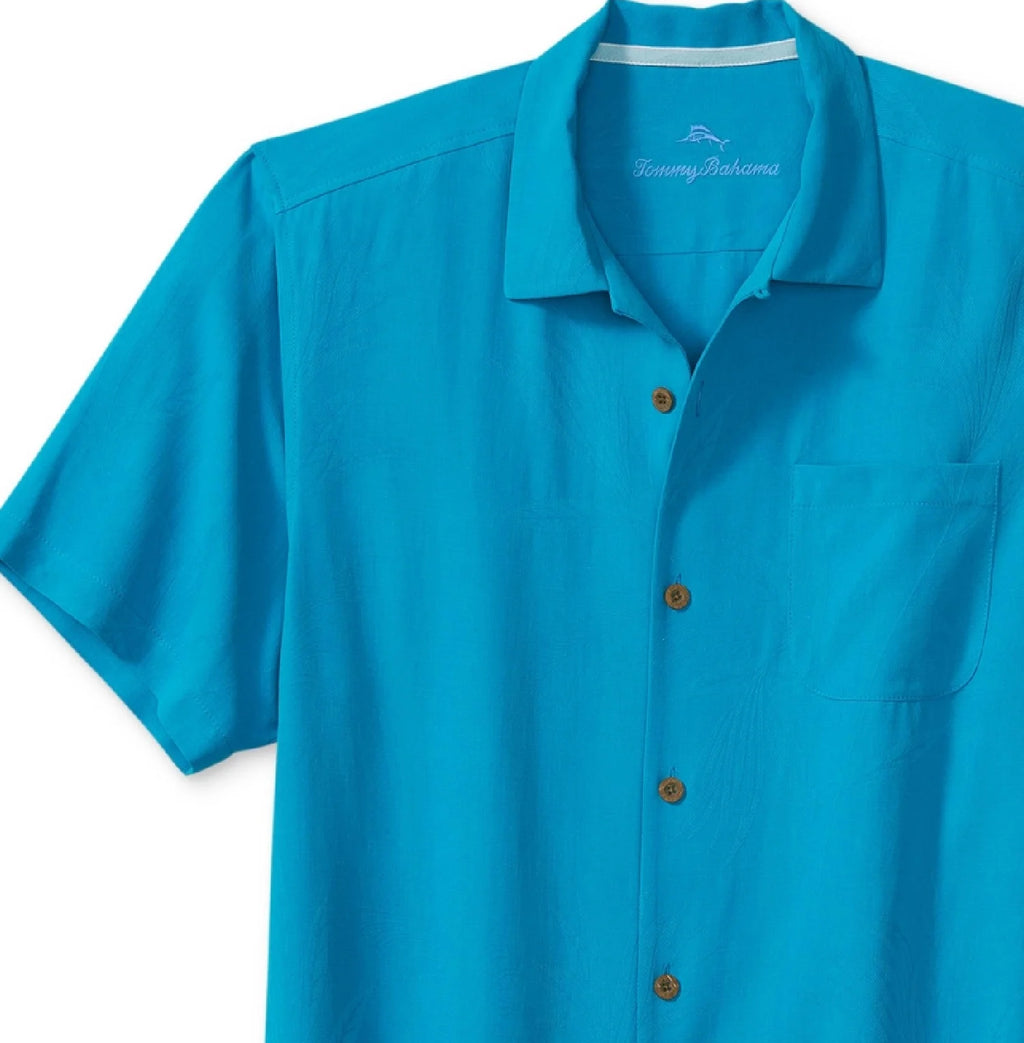 Blue Silk Shirt R384808