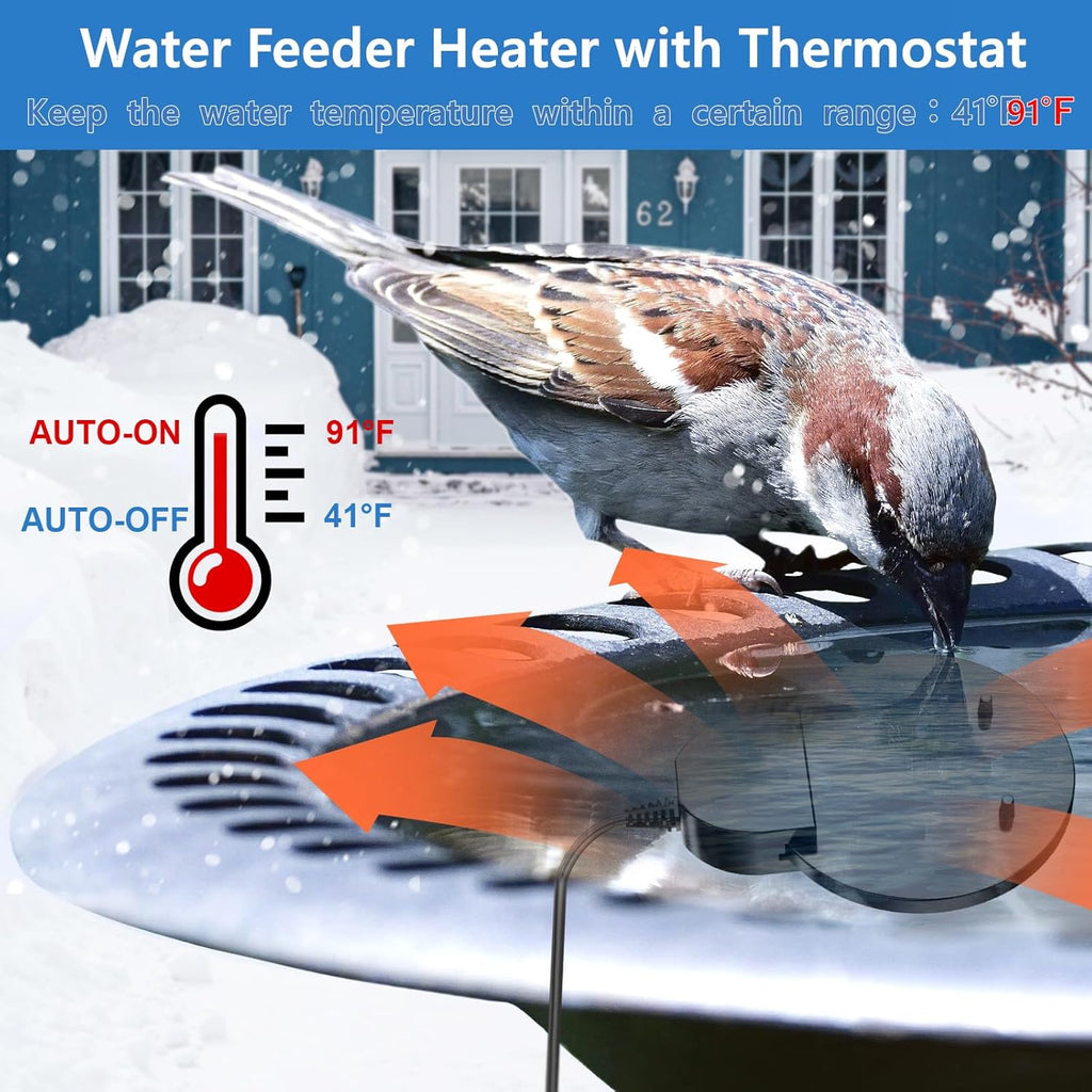 500W Submersible Bird Bath Heater Aluminum Cast E88910