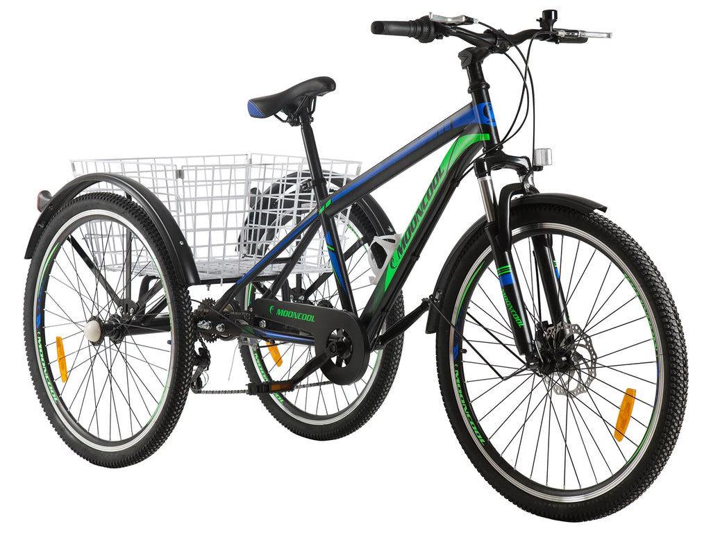 Adult Tricycle 3 Wheeled 7-Speed Mountain Tricycle E2141