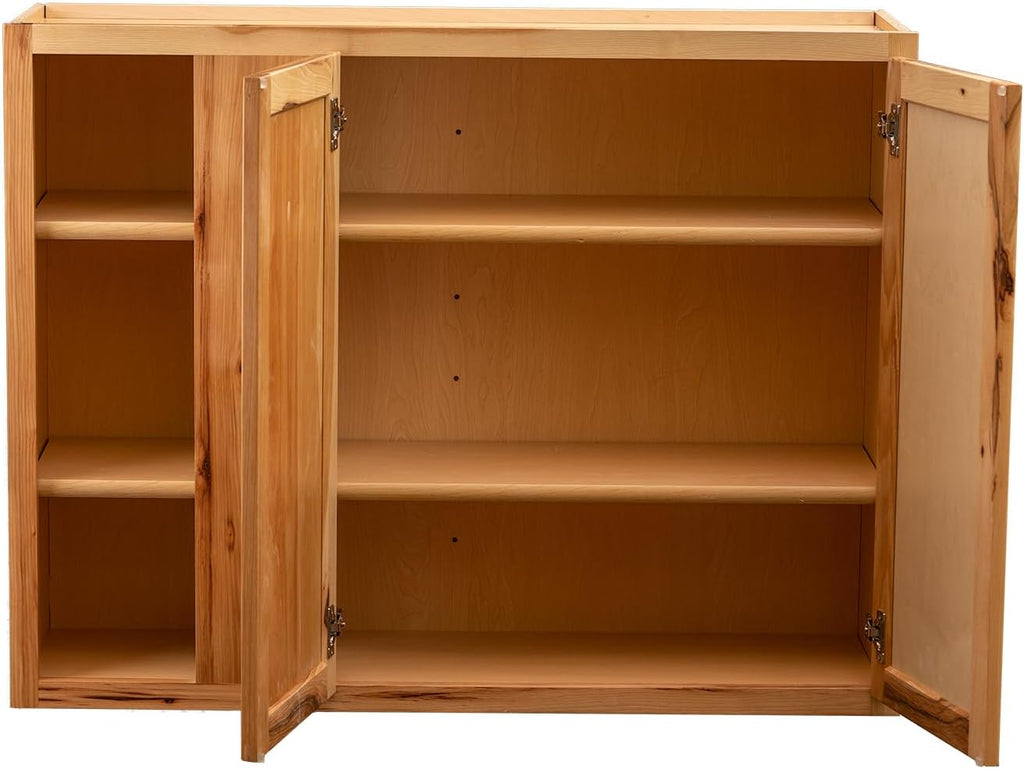 Rustic Hickory 12''D x 39''W x 36''H Wall Kitchen Cabinets B5225