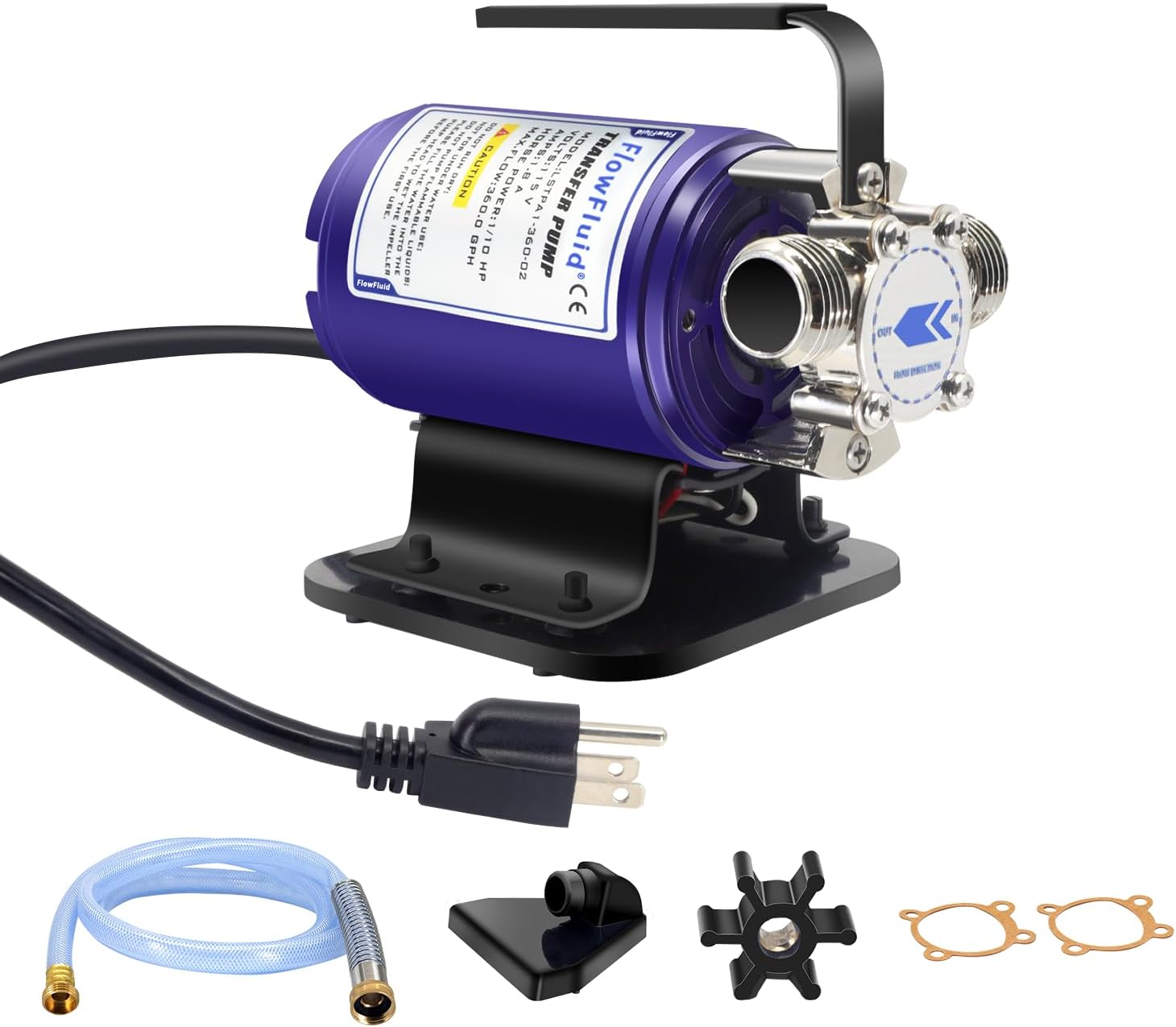 Portable Electric Self Priming Utility Pump 330 GPH X674482