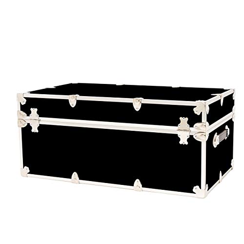 White Camp Trunk with Removable Wheels 30"x17"x13" Z23490