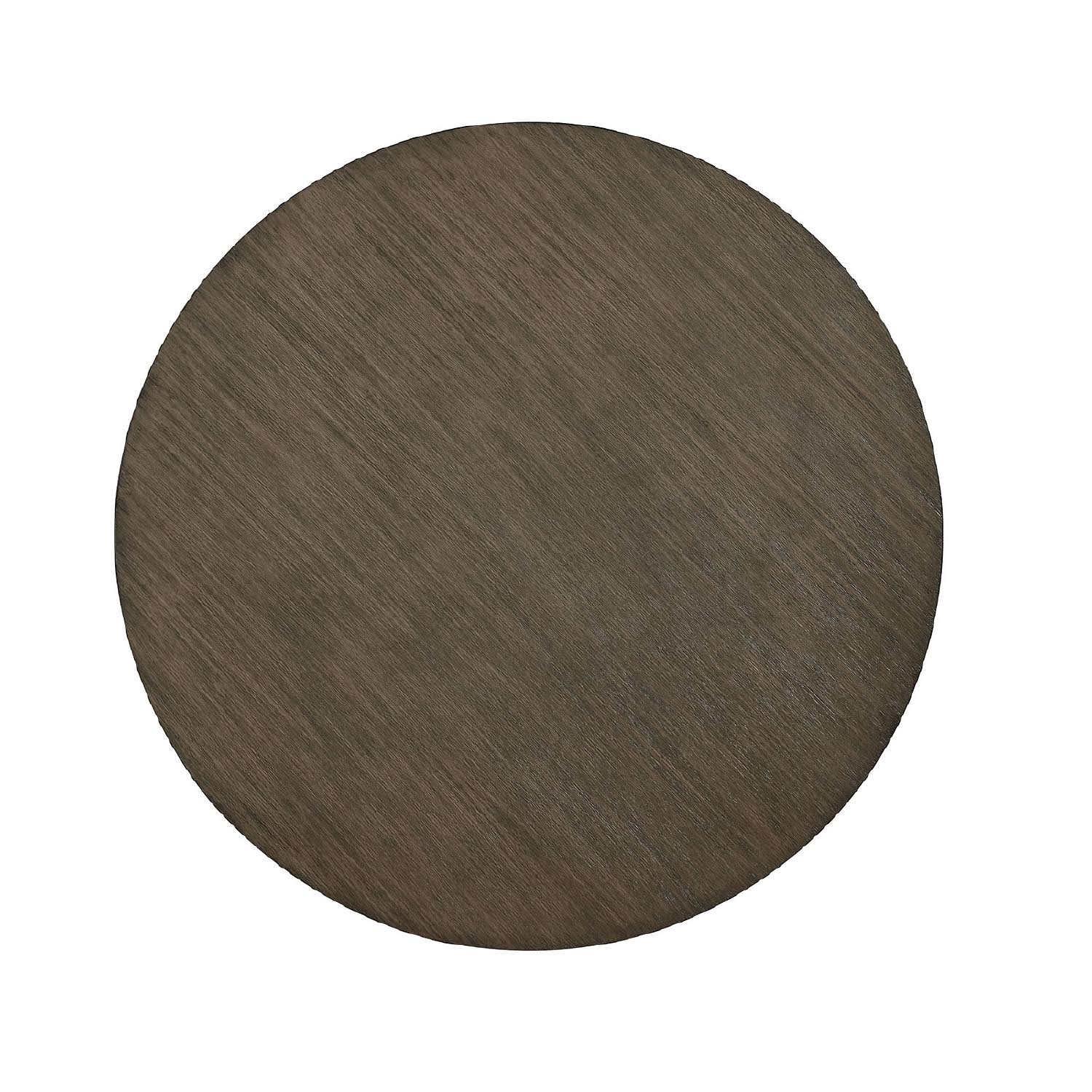 Gray Round Dining Table H320