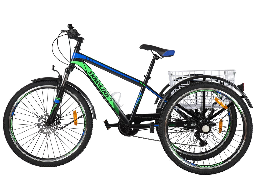 Adult Tricycle 3 Wheeled 7-Speed Mountain Tricycle E2141