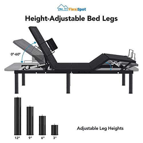 Adjustable Bed Frame Base Full L151