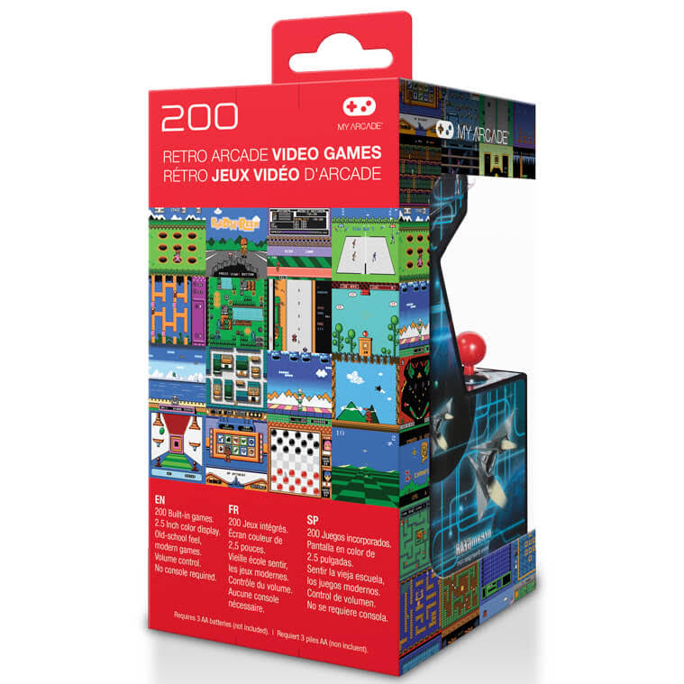 Retro Gaming System with 200 Games W158230
