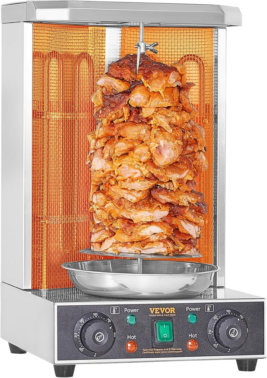 13 lbs Capacity Electric Vertical Broiler Shawarma Grill Machine F6836